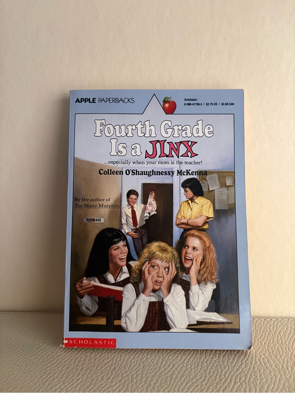 Fourth Grade Is a Jinx by Colleen O'Shaughnessy McKenna - great condition